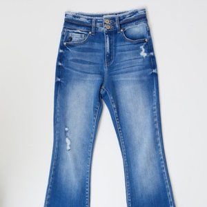 KanCan - High Rise Waist Ban, Flare, Inseam 34"